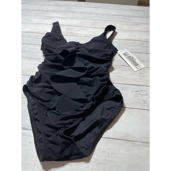 KARLA COLLETTO Ruffle Twist Aidy Ruffle Underwire One-Piece Swimsuit - Picture 4 of 6